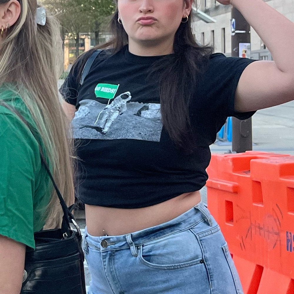 Philadelphia eagles baby tee